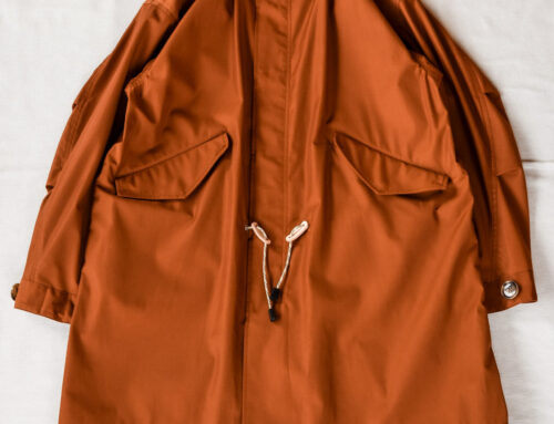 HOPPER’S BRUNCH Fishtail Coat Brick