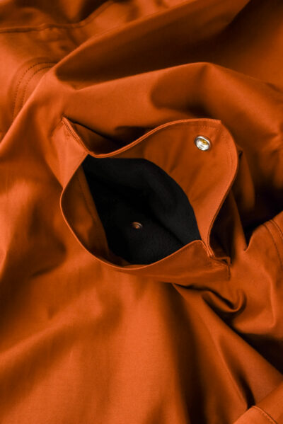 HOPPER'S BRUNCH Fishtail Coat Brick