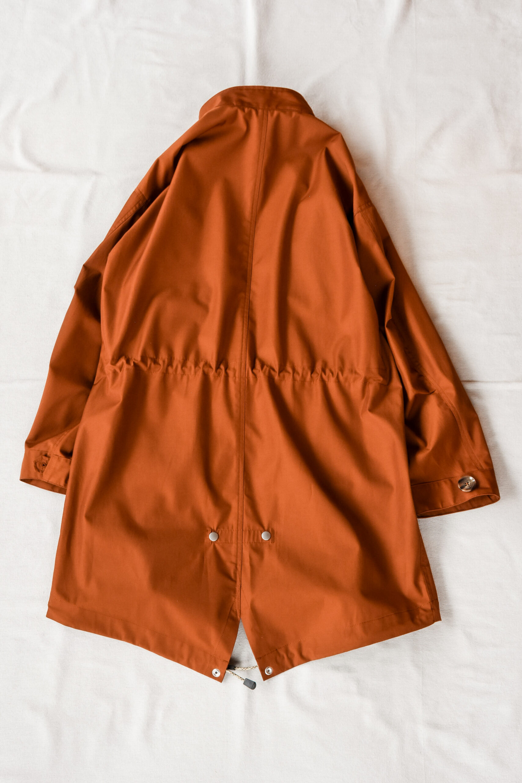 HOPPER'S BRUNCH Fishtail Coat Brick