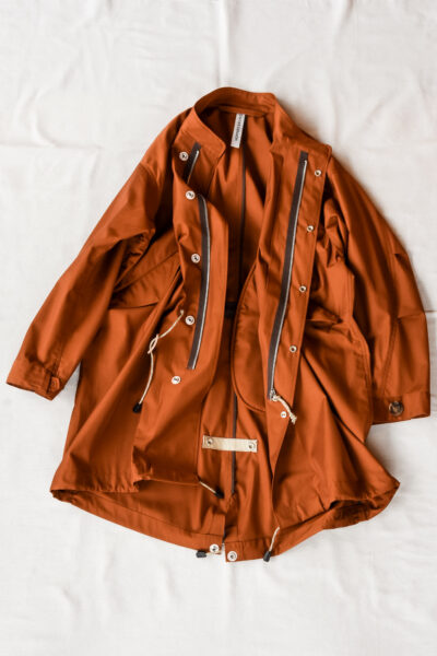 HOPPER'S BRUNCH Fishtail Coat Brick