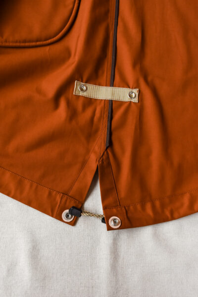 HOPPER'S BRUNCH Fishtail Coat Brick