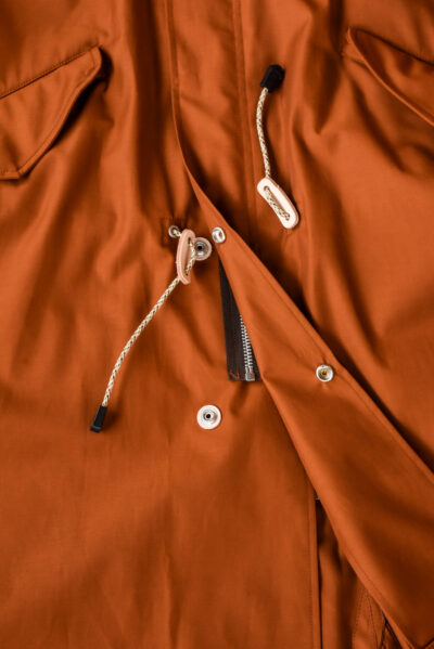 HOPPER'S BRUNCH Fishtail Coat Brick