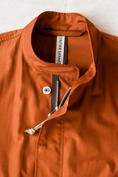 HOPPER'S BRUNCH Fishtail Coat Brick