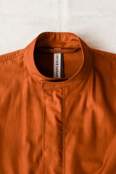 HOPPER'S BRUNCH Fishtail Coat Brick