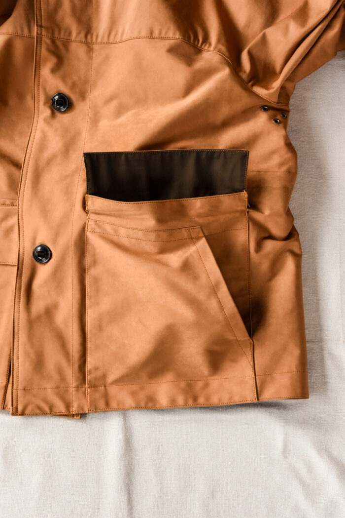 HOPPER‘S BRUNCH All  Weather Parka Gold
