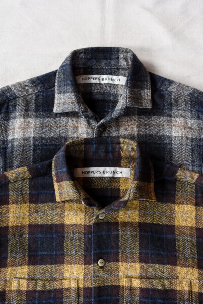 HOPPER’S BRUNCH Flannel Shirt Jacket