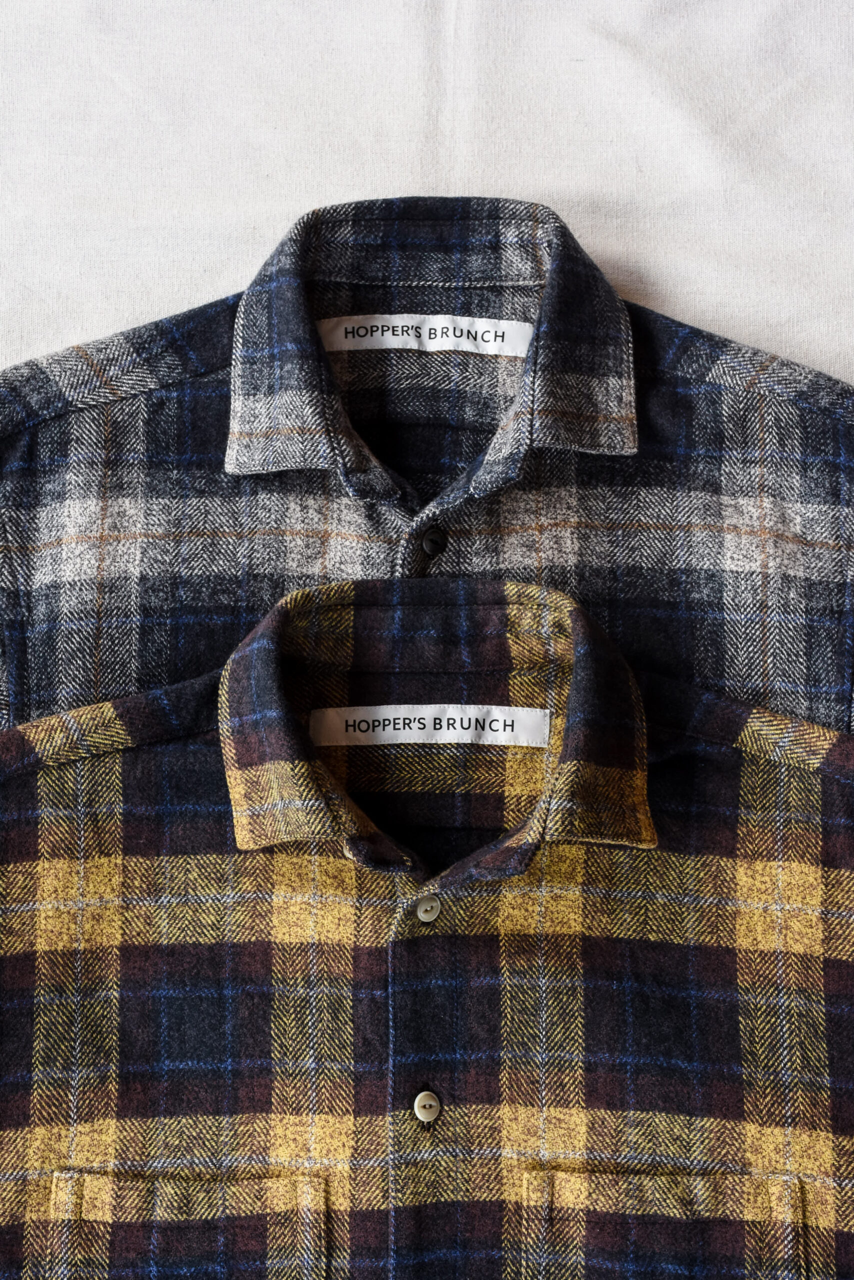 HOPPER’S BRUNCH Flannel Shirt Jacket