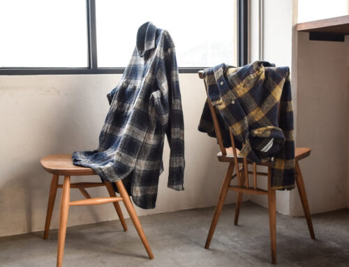 HOPPER’S BRUNCH Flannel Shirt Jacket Grey & Brown