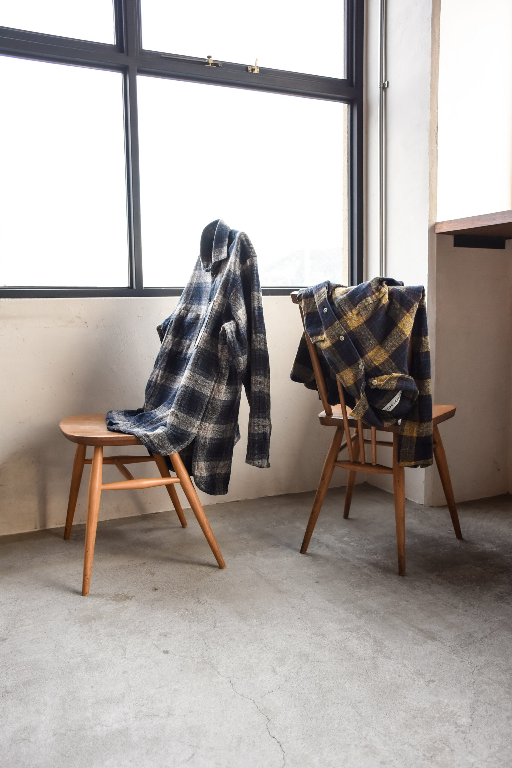 HOPPER’S BRUNCH Flannel Shirt Jacket