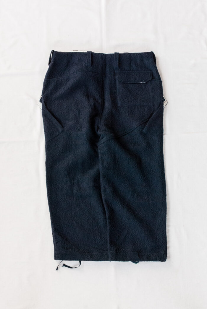 HOPPER’S BRUNCH Wool Cargo Pants Navy