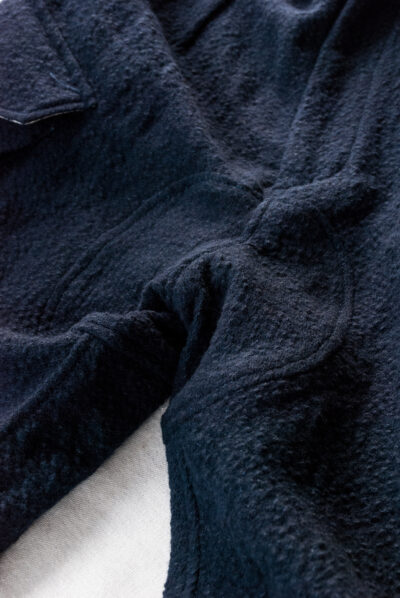 HOPPER’S BRUNCH Wool Cargo Pants Navy