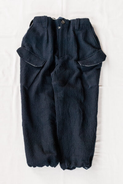HOPPER’S BRUNCH Wool Cargo Pants Navy