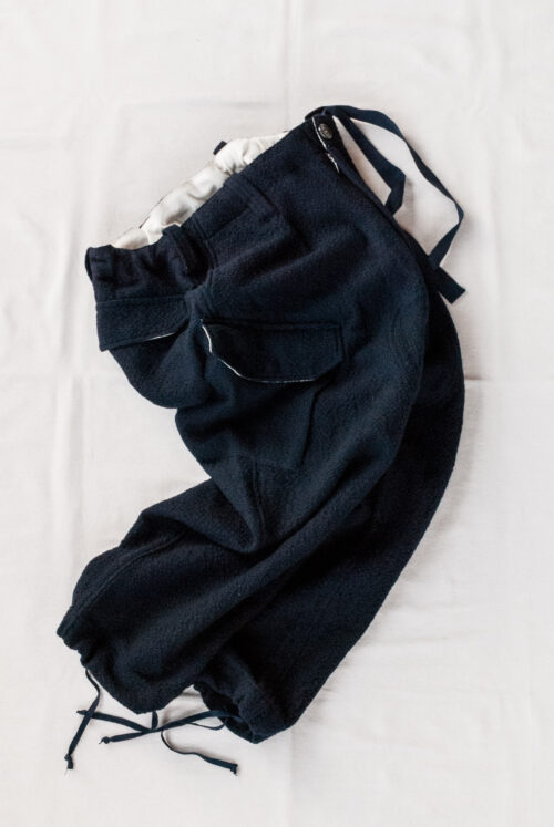HOPPER’S BRUNCH Wool Cargo Pants Navy