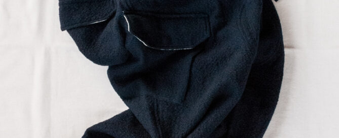 HOPPER’S BRUNCH Wool Cargo Pants Navy