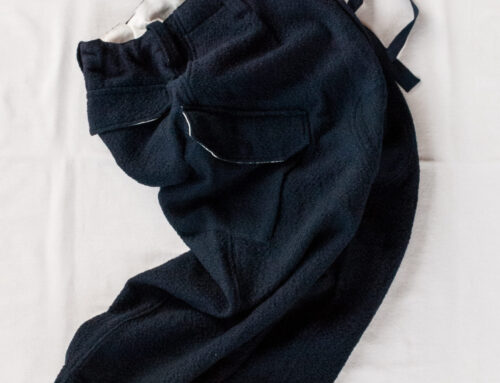 HOPPER’S BRUNCH Wool Cargo Pants Navy