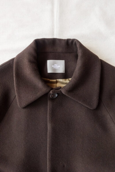 KILSON Wrap Coat Brushed Wool Brown