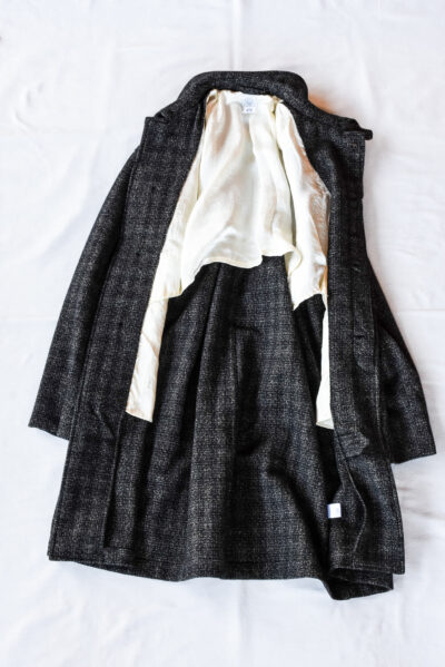 Post O’Alls USN Utility Coat Wool Cotton Nep Salt & Pepper