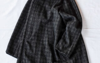 Post O’Alls USN Utility Coat Wool Cotton Nep Salt & Pepper