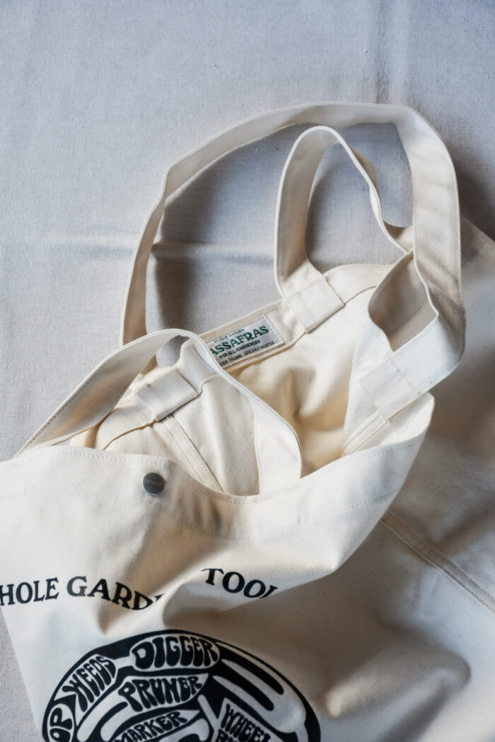 SASSAFRAS Whole Tool Bag Canvas 2Way Tote | kado〔カド オノミチ〕