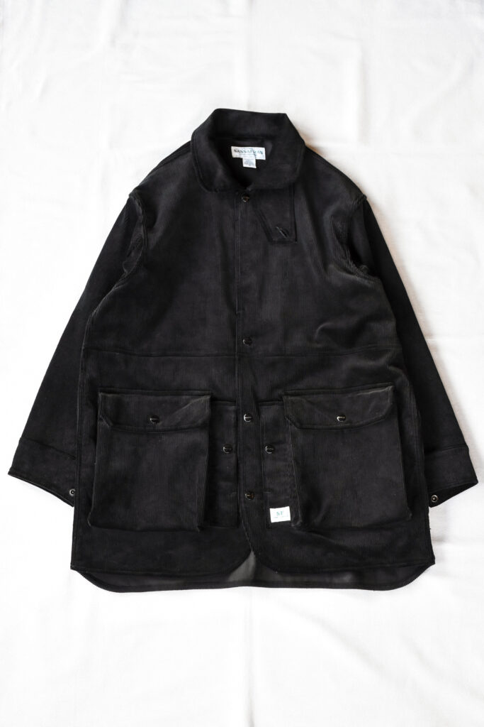 SASSAFRAS Cultivator Coat 9W Corduroy Black