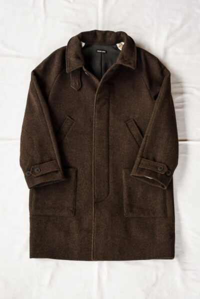 Frank Leder Dead Stock Brown Wool Coat