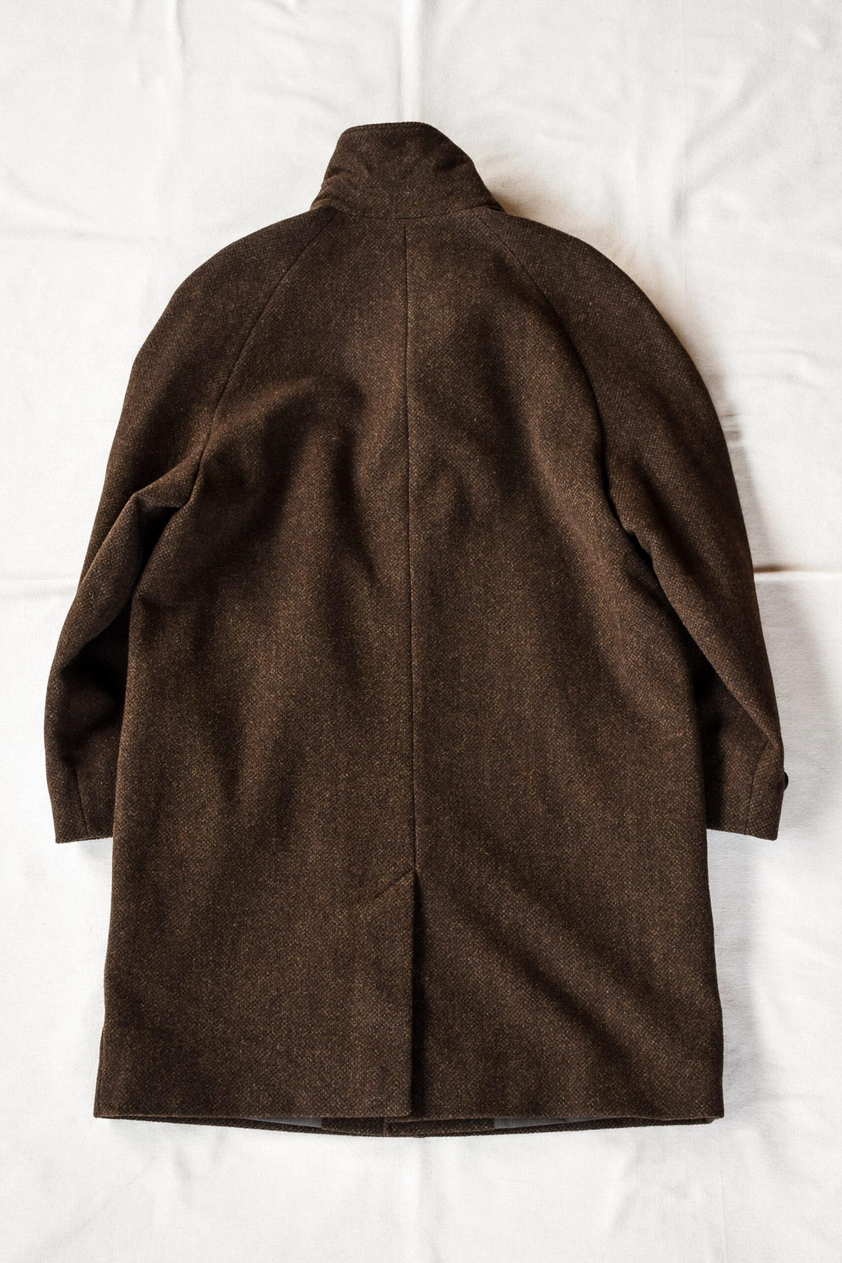 Frank Leder Dead Stock Brown Wool Coat