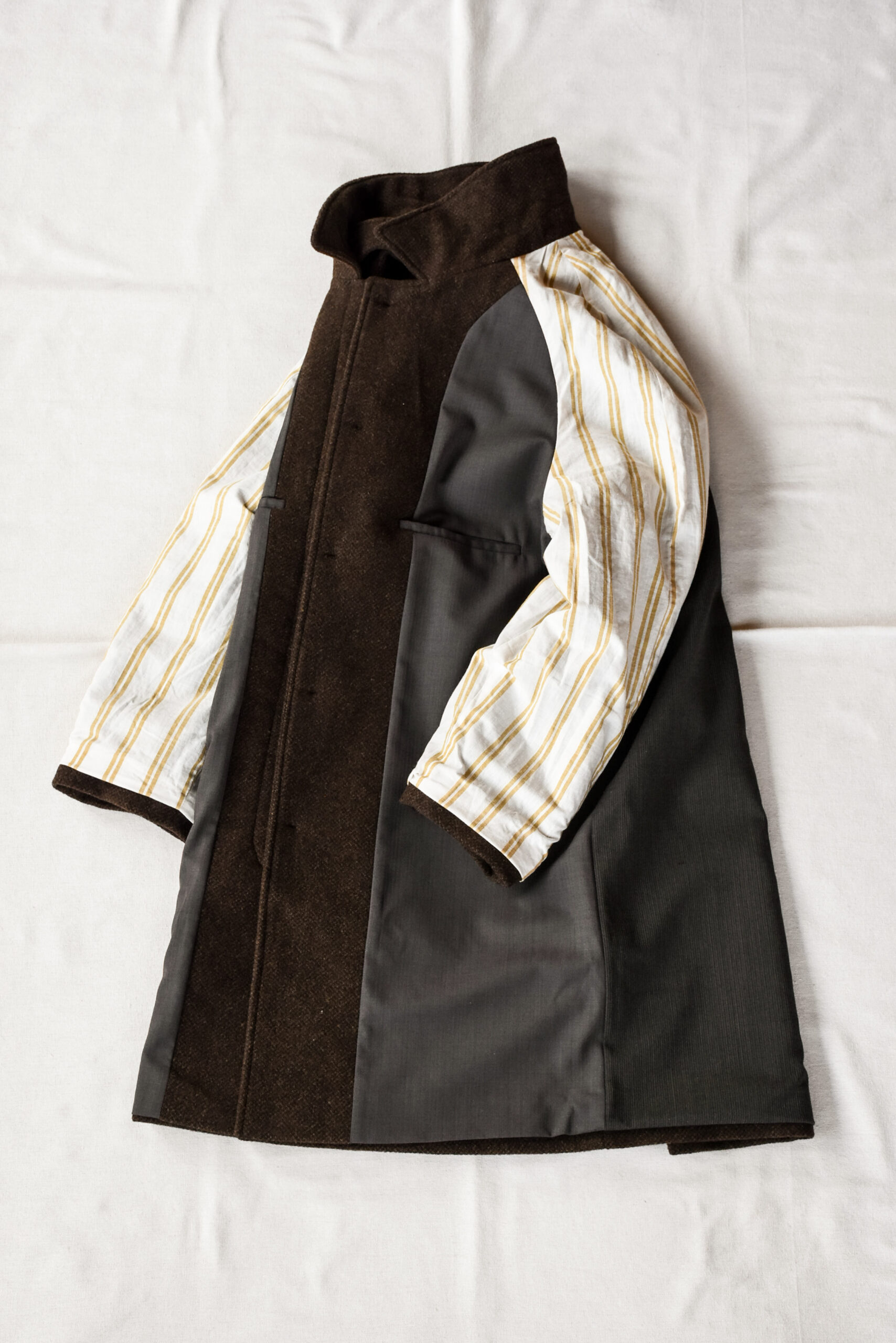 Frank Leder Dead Stock Brown Wool Coat