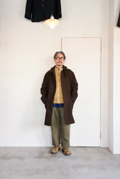 Frank Leder Dead Stock Brown Wool Coat
