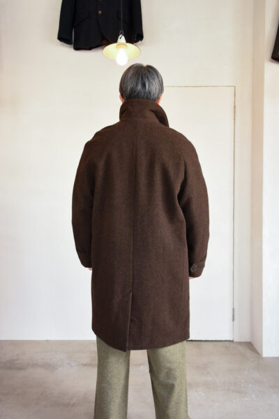 Frank Leder Dead Stock Brown Wool Coat