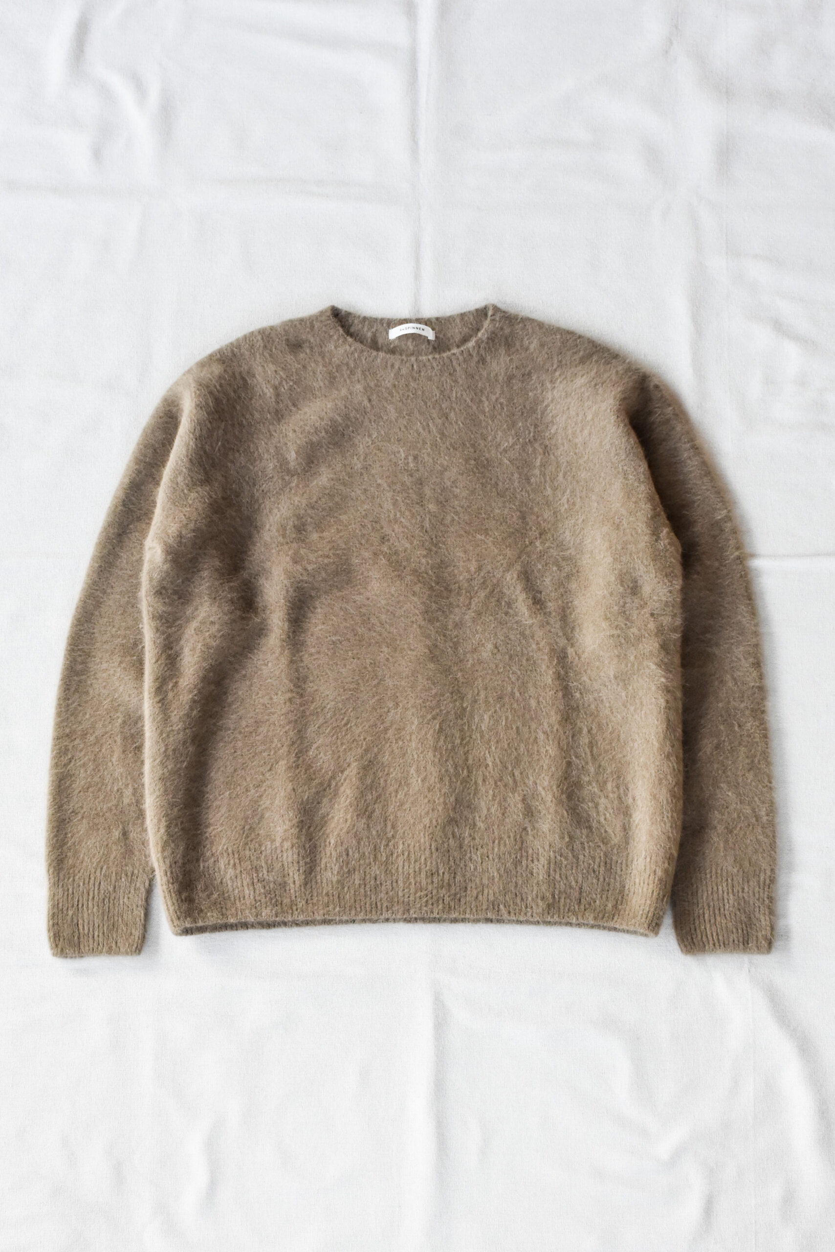 AN SPINNEN Blue Fox Crew Neck Sweater
