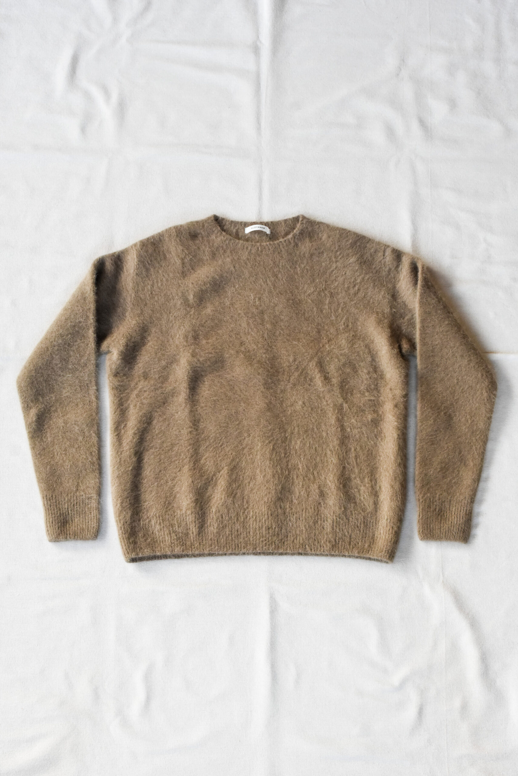 AN SPINNEN Blue Fox Crew Neck Sweater