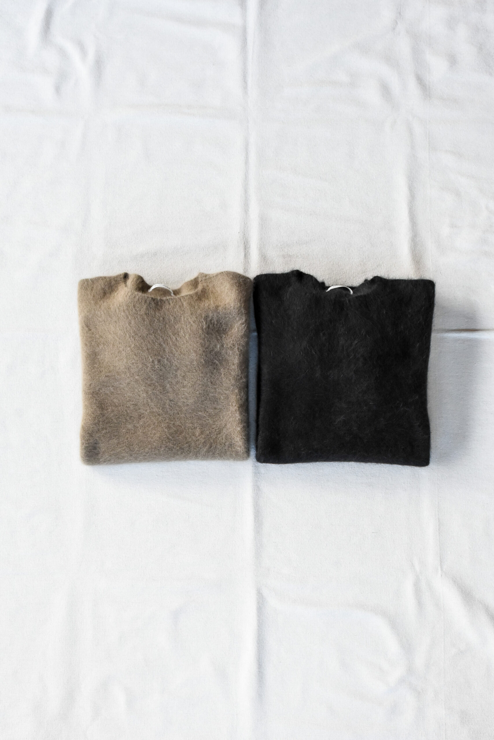 AN SPINNEN Blue Fox Crew Neck Sweater