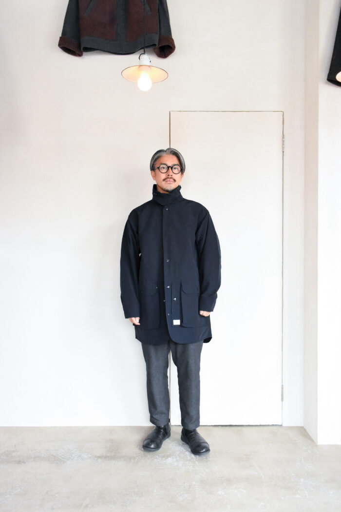 コウ様 SASSAFRAS Cultivator Coat 9W Corduroy Black | kado〔カド オノミチ〕