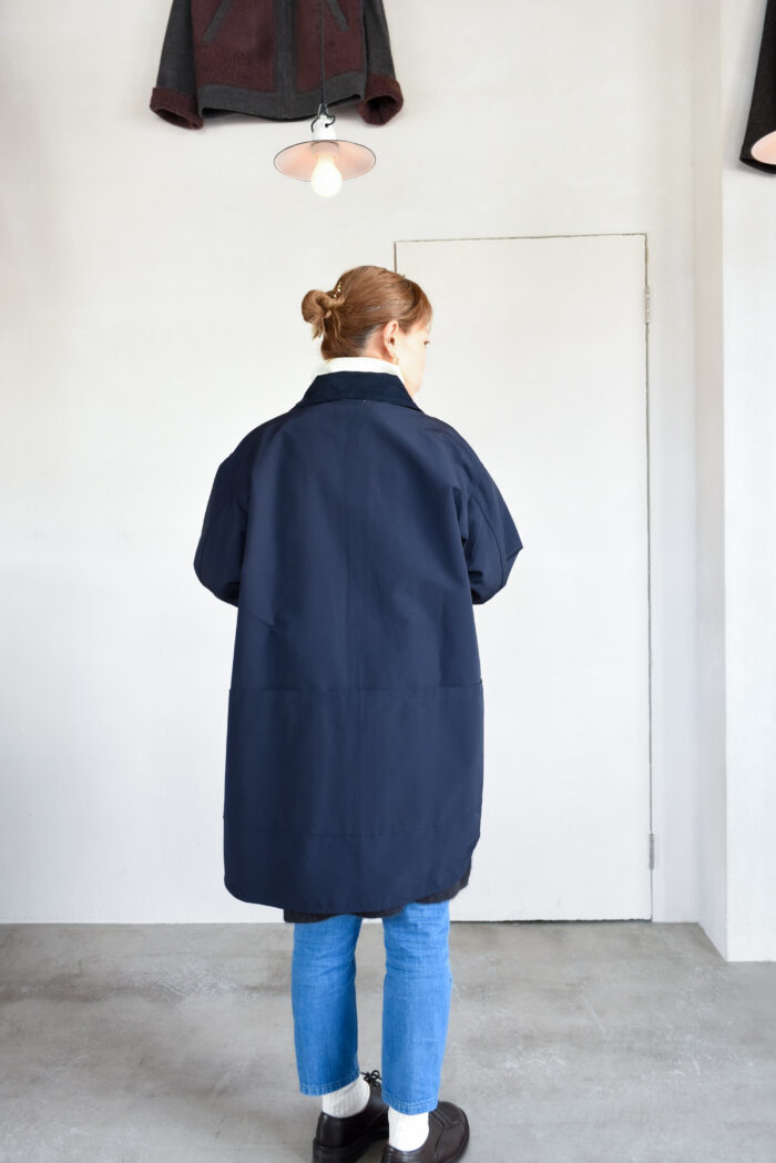 SASSAFRAS Cultivator Coat 60/40 Navy | kado〔カド オノミチ〕