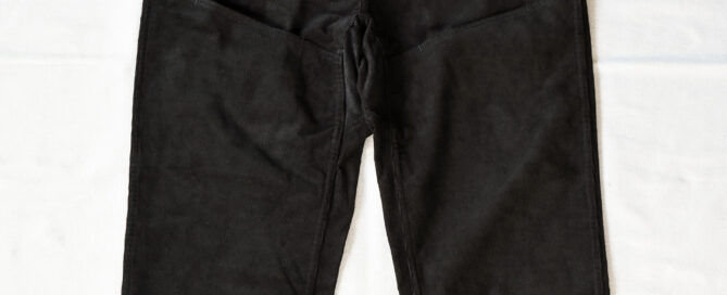 SASSAFRAS Leaf Warden Pants 14W Corduroy Black