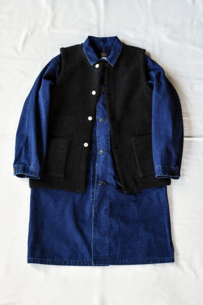 Post O’Alls Atelier DEE Vintage Indigo Canvas Deep Washed