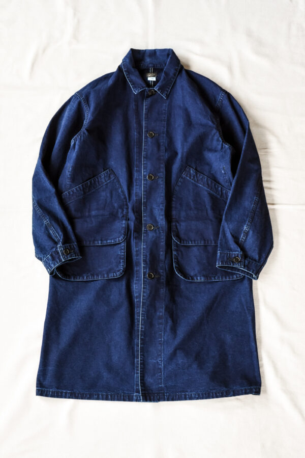 Post O’Alls Atelier DEE Vintage Indigo Canvas Deep Washed