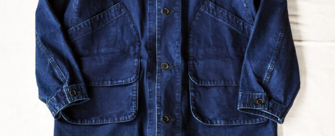 Post O’Alls Atelier DEE Vintage Indigo Canvas Deep Washed