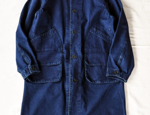 Post O’Alls Atelier DEE Vintage Indigo Canvas Deep Washed