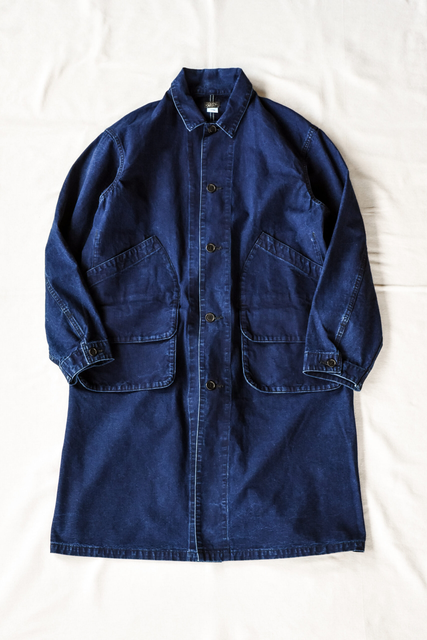 Post O’Alls Atelier DEE Vintage Indigo Canvas Deep Washed