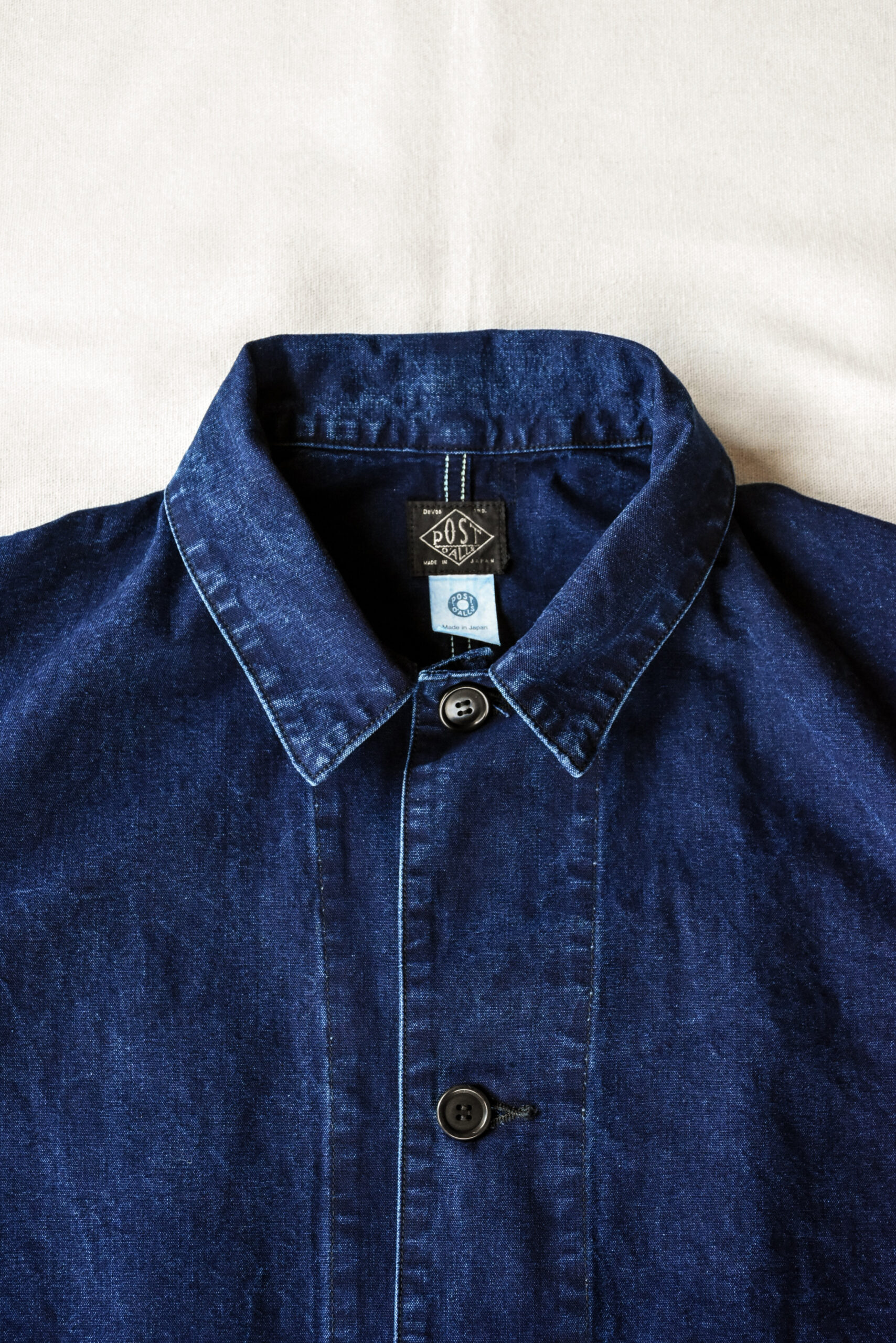 Post O’Alls Atelier DEE Vintage Indigo Canvas Deep Washed
