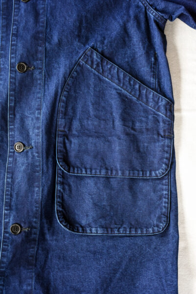 Post O’Alls Atelier DEE Vintage Indigo Canvas Deep Washed