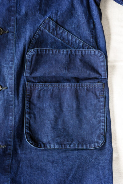 Post O’Alls Atelier DEE Vintage Indigo Canvas Deep Washed
