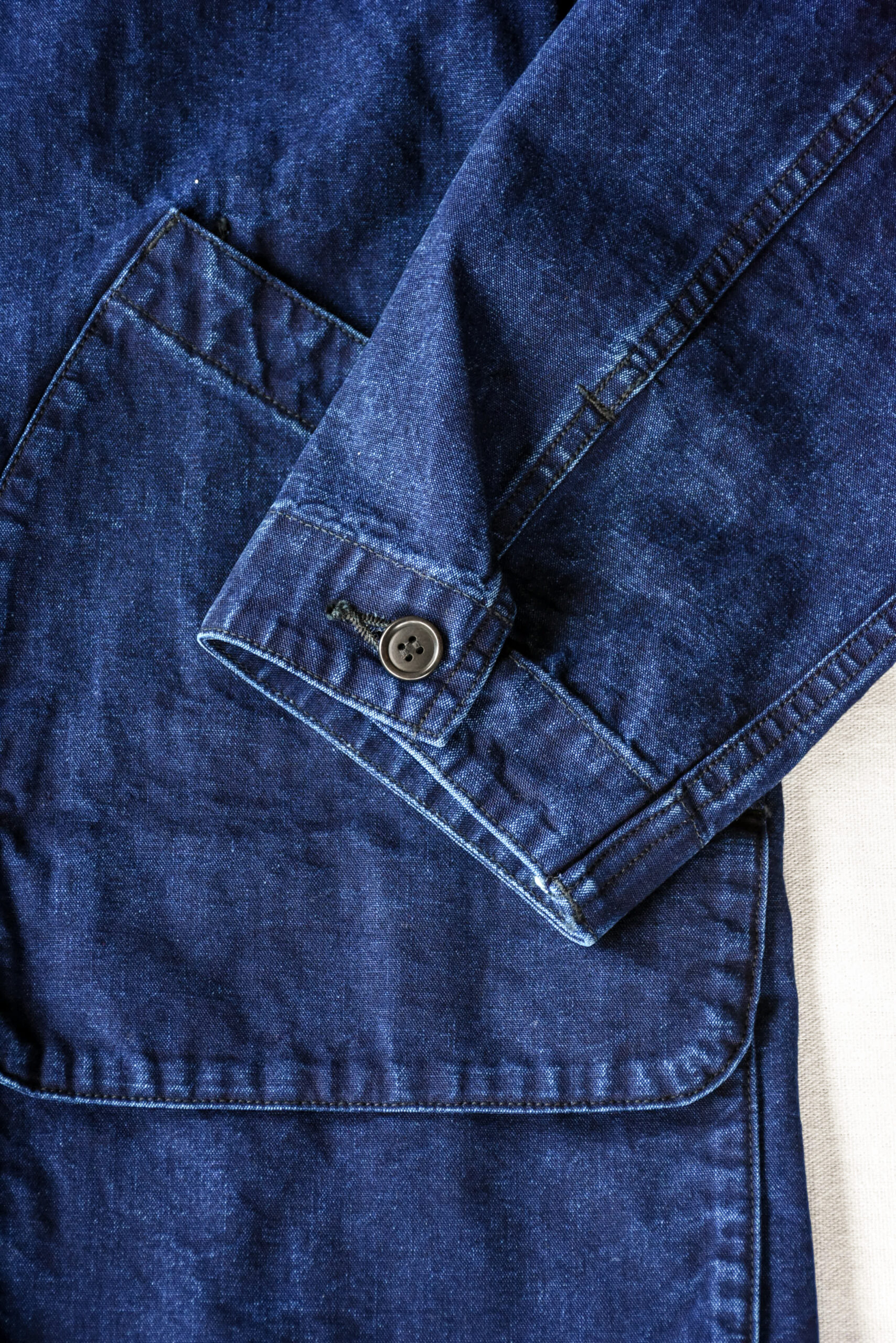 Post O’Alls Atelier DEE Vintage Indigo Canvas Deep Washed