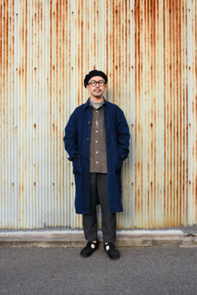 Post O’Alls Atelier DEE Vintage Indigo Canvas Deep Washed