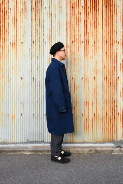 Post O’Alls Atelier DEE Vintage Indigo Canvas Deep Washed