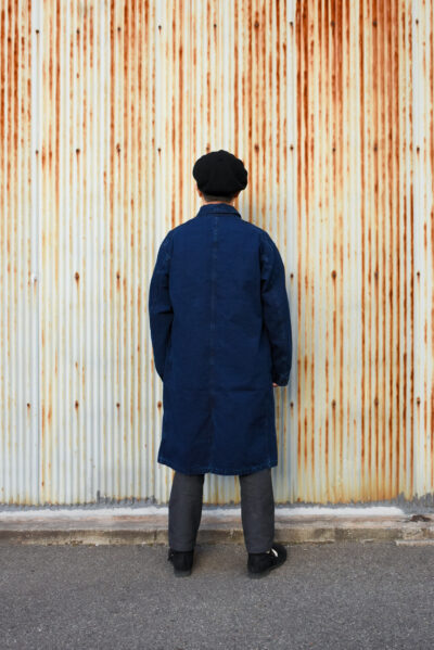 Post O’Alls Atelier DEE Vintage Indigo Canvas Deep Washed