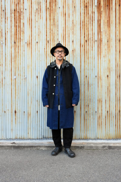 Post O’Alls Atelier DEE Vintage Indigo Canvas Deep Washed