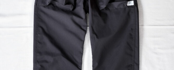 SASSAFRAS Digs Crew Pants 4/5 P/C Weather Charcoal