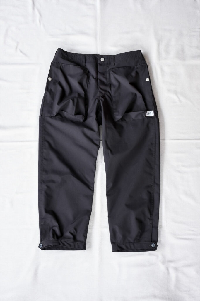 SASSAFRAS Digs Crew Pants 4/5 P/C Weather Charcoal